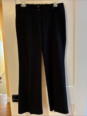 BCX Cambridge Black Wide-Leg Dress Pants, size 7P